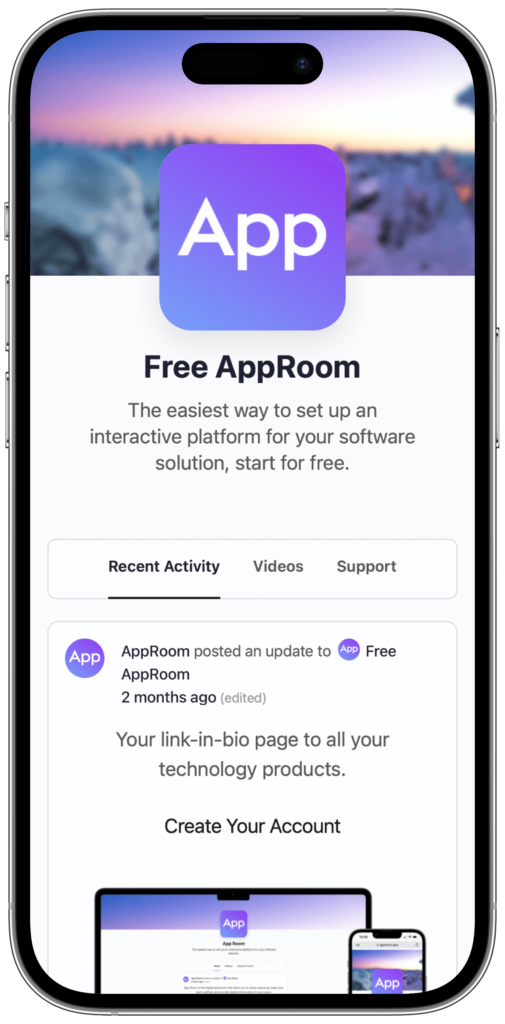 AppRoom — support topics in your pocket