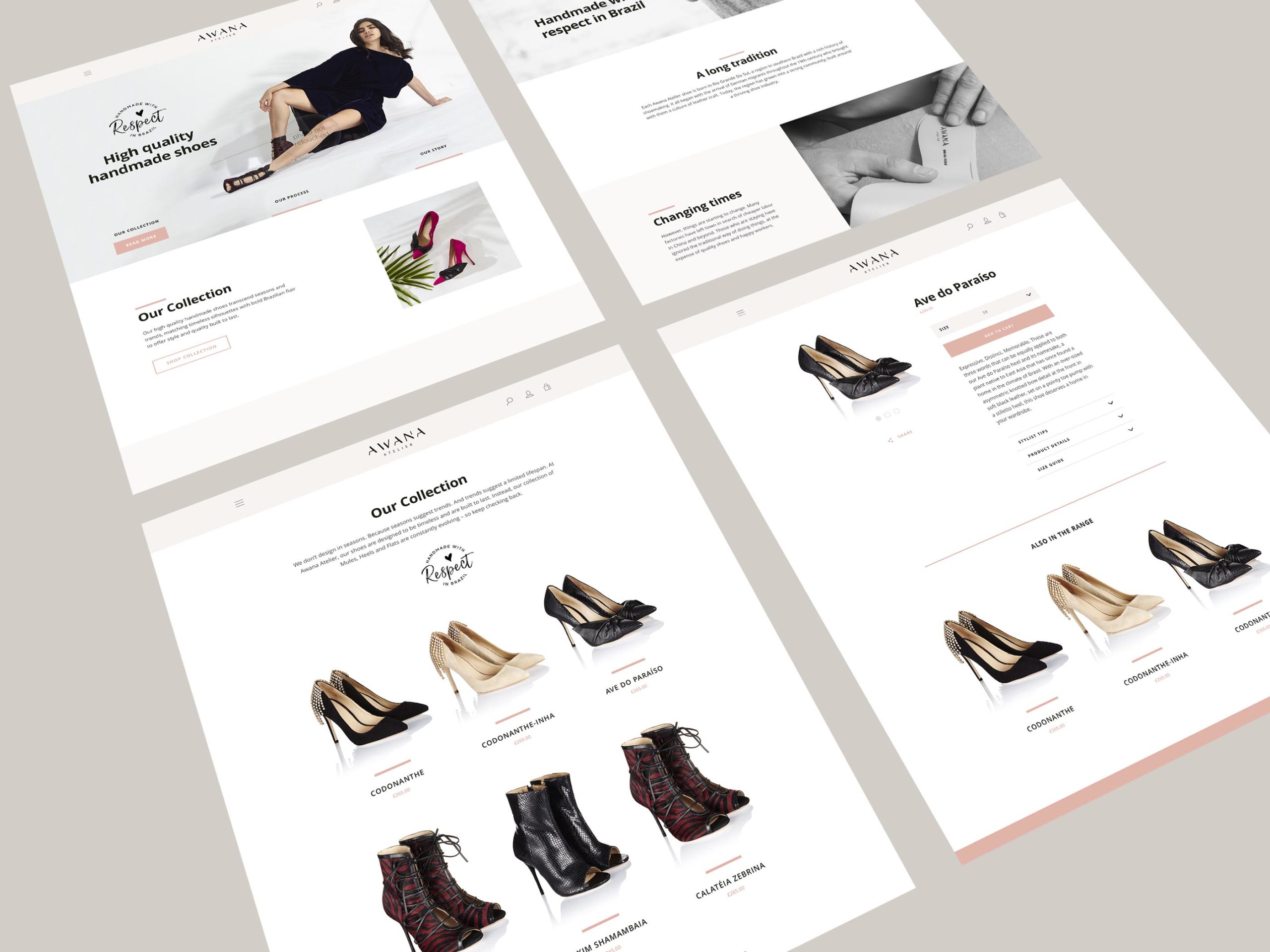 Shaping a Brazilian footwear startup for a European audience