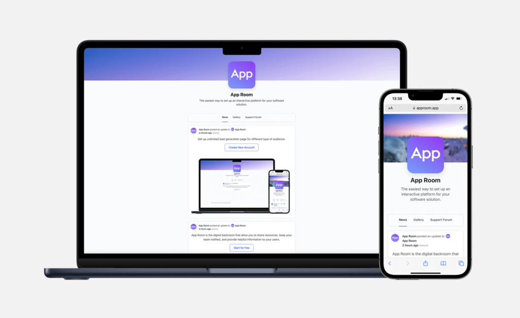 App Room – Knowledge Base and Customer Support Platform