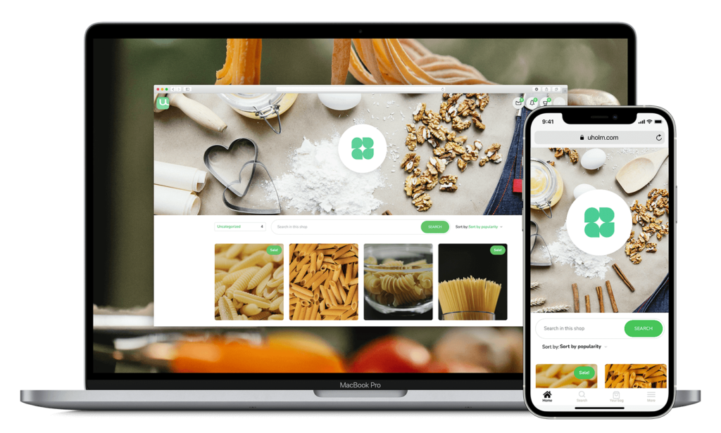 Uholm – All-in-one Online Shop and POS System
