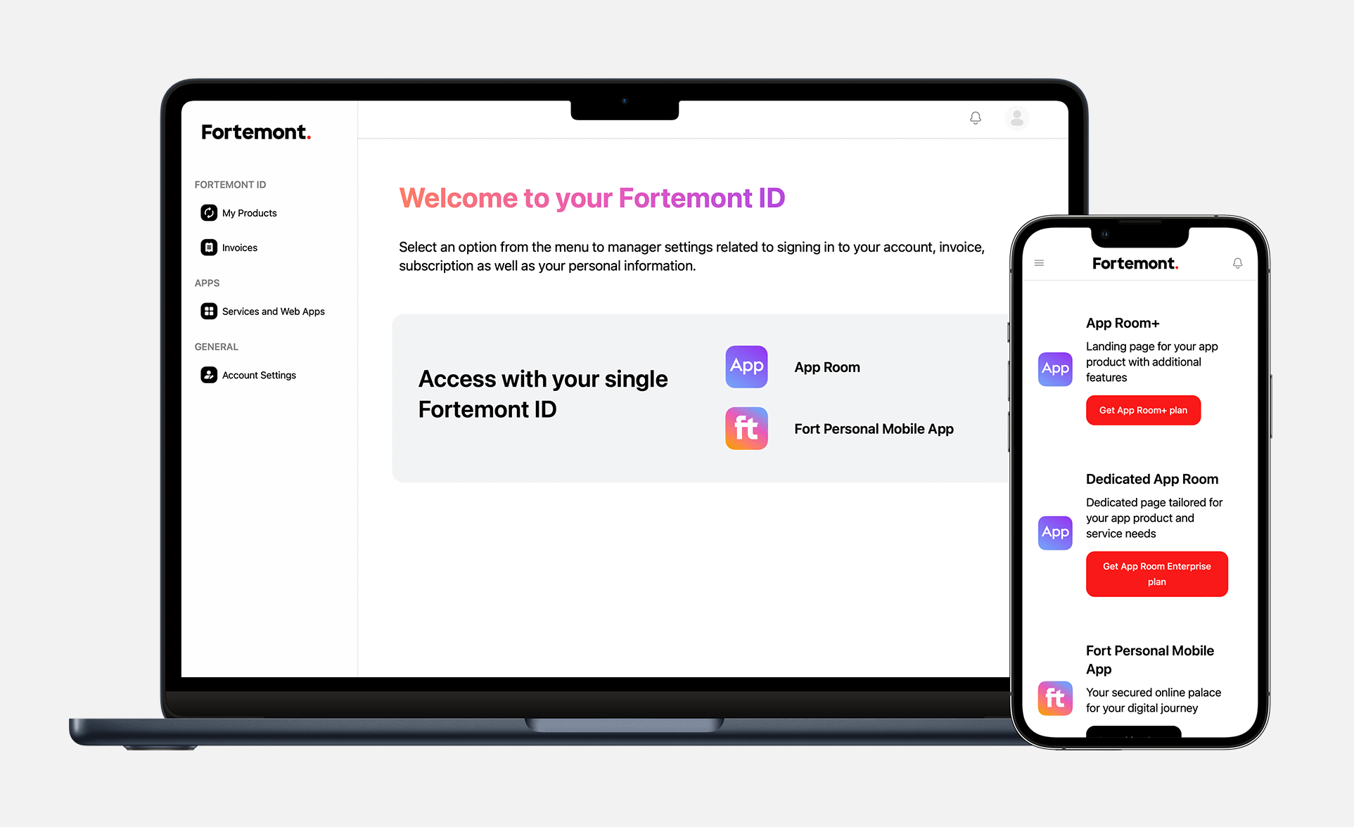 Fortemont Cloud – Manage all your Fortemont Services